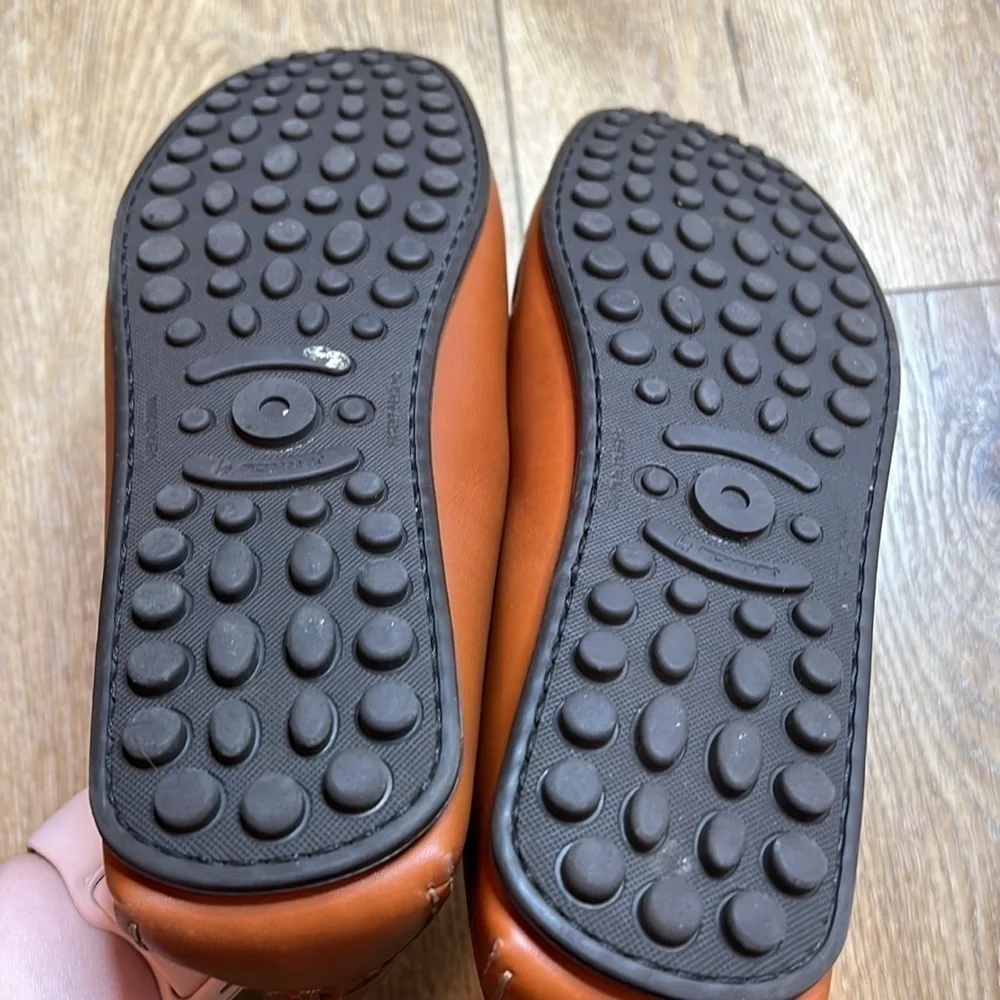 M. Gemi Leather Moccasin in Saddle Brown Size 42.5/9.5